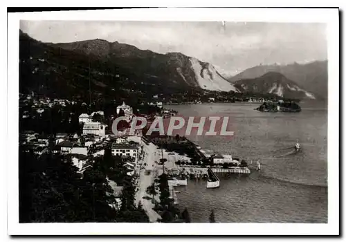 Cartes postales moderne Lago Maggiore Stresa Borromeo Panorama