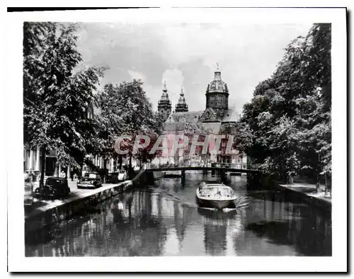 Cartes postales moderne Amsterdam Canal Ancien