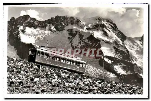 Cartes postales moderne Gornergratbahn Breithorn