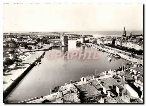 Moderne Karte La Rochelle CH Mar vue generale du port