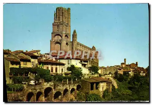 Cartes postales moderne Albi Tarn Basilique Ste Cecile XIII S et les Vieux Quartiers de la Ville