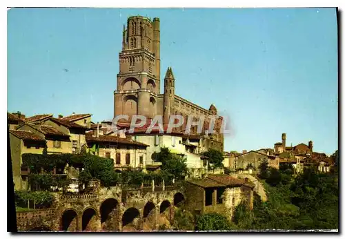 Moderne Karte Albi Tarn Basilique Ste Cecile XIII S et les Vieux Quartiers de la Ville