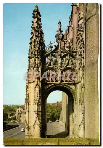 Cartes postales moderne Albi Tarn Basilique Ste Cecile XIII S Veritable dentelle de pierre le Baldaquin XVI S