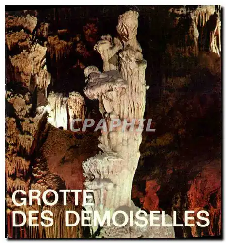 Cartes postales moderne La Falaise Illuminee Splendeur souterraine du Languedoc mediterraneen la grotte des Demoiselles