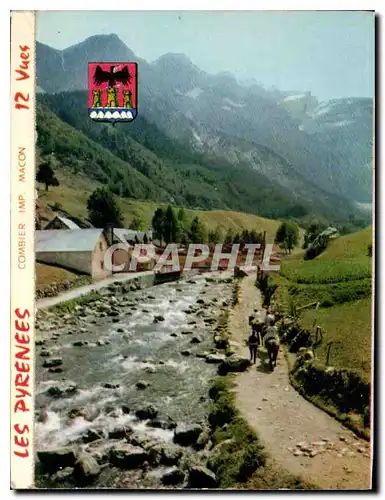 Cartes postales moderne Les Pyrenees Gavarnie Cirque de Gavarnie excursion au bord du Gave