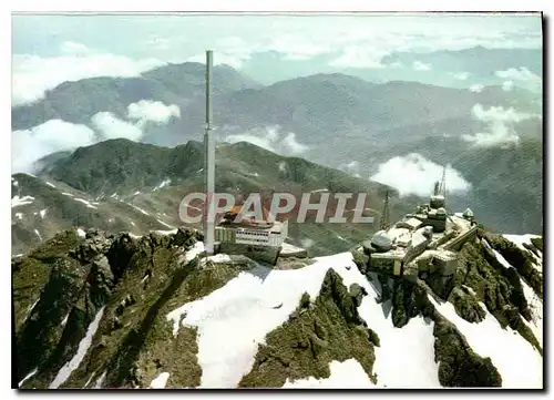 Cartes postales moderne Les Pyrenees vue aerienne du Pic du Midi de Bigorre