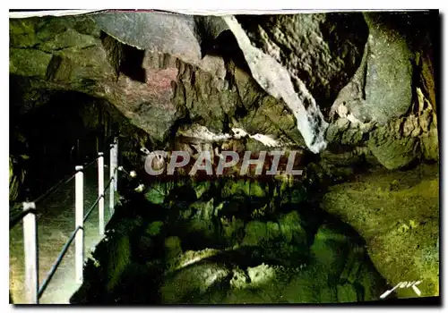 Cartes postales moderne Les Grottes de Betharram H P les Bassins