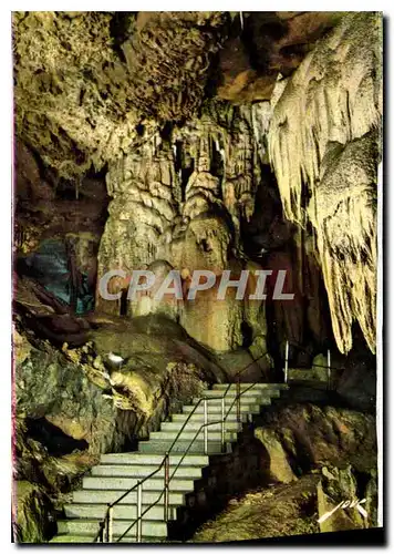 Cartes postales moderne Les Grottes de Betharram H P Colonne Geante