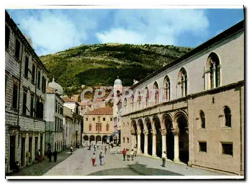 Moderne Karte Dubrovnik le Palais du Prince XVeme siecle