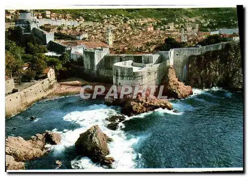 Cartes postales moderne Dubrovnik les mutailles de la ville