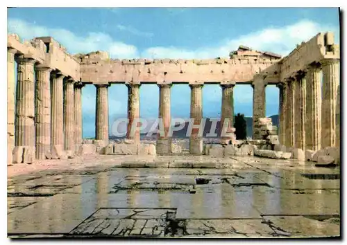 Cartes postales moderne Athenes Acropole le Parthenon interieur