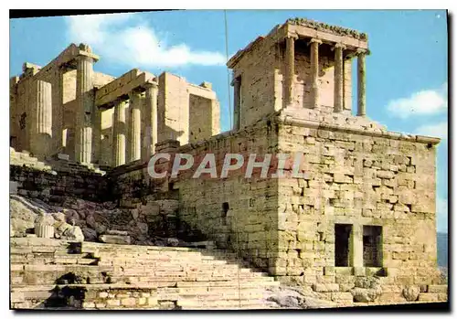 Cartes postales moderne Athenes Acropole vue du Propylaea