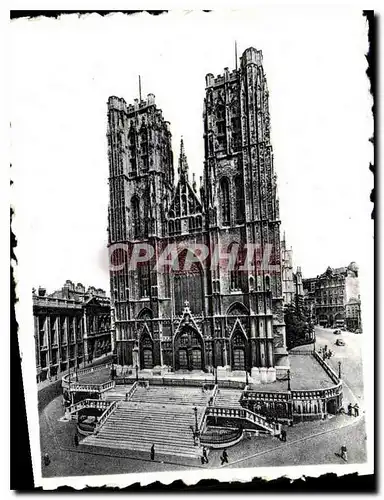Cartes postales moderne Bruxelles Eglise Sainte Gugule
