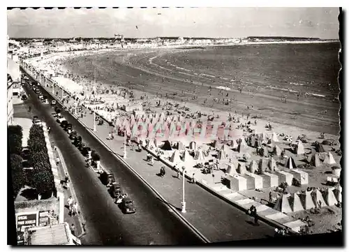 Cartes postales moderne Les Sables d'Olonne Vendee la plage et le Remblai