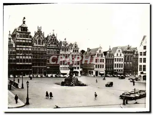 Moderne Karte Anvers Grand Place