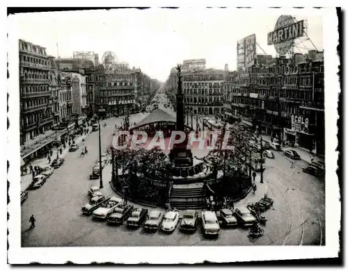 Cartes postales moderne Bruxelles Place de Brouckere