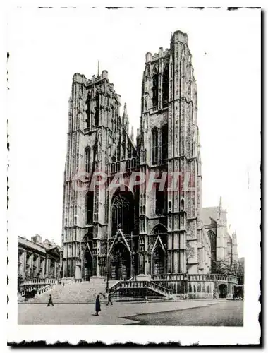Cartes postales moderne Bruxelles Cathedrale St Michel