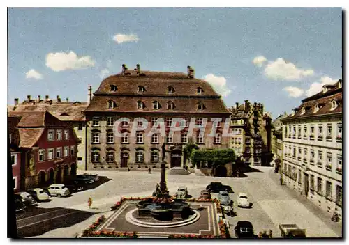 Moderne Karte Landau im Bodensee Marktplatz