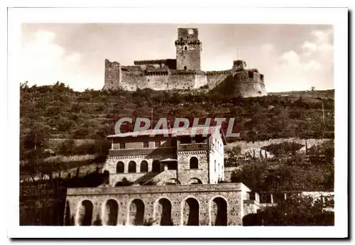 Cartes postales moderne Assisi la Rocca Maggiore