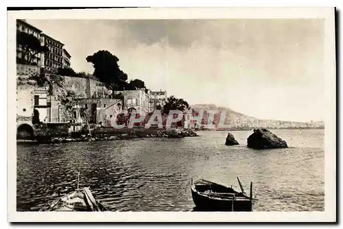 Moderne Karte Napoli Posillipo Scoglio dei Due Frati