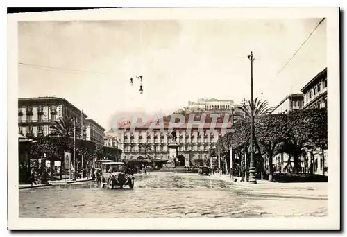 Moderne Karte Napoli Piazza del Municipio