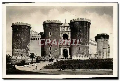 Cartes postales moderne Napoli Maschio Angioino
