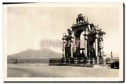 Moderne Karte Napoli Fontana di S Lucia