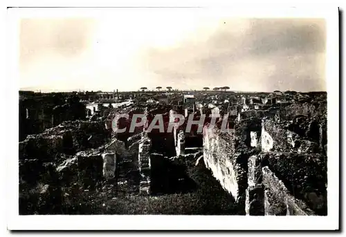 Moderne Karte Pompei Panorama