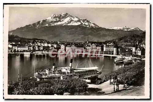 Cartes postales moderne Lucerne and Pilate