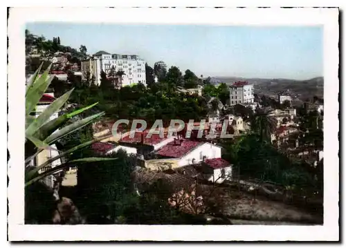 Moderne Karte Grasse  Vue sur les Hotels