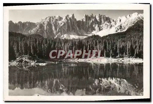 Cartes postales moderne Lago Carezza Latemar