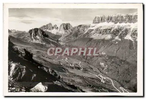 Cartes postales moderne Passo Pordoi Sasso Lungo