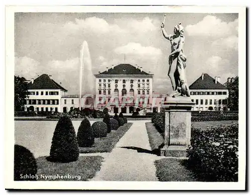 Moderne Karte Schloss Nymphenburg