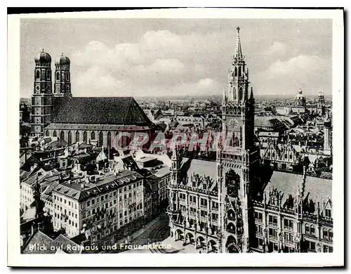 Cartes postales moderne Blick auf Rathaus und Frauenkirche