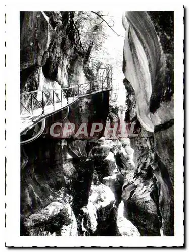 Cartes postales moderne Les Gorges du Fier La sortie des Gorges