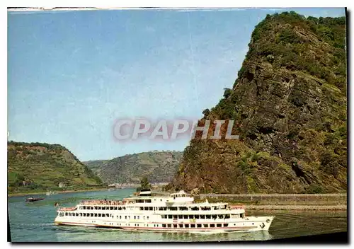 Cartes postales moderne Vue sur le rocher Loreley