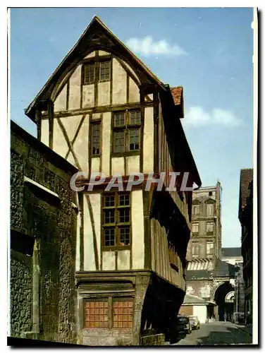 Cartes postales La Vieille Maison rue St Romain Photo Hauville Rouen