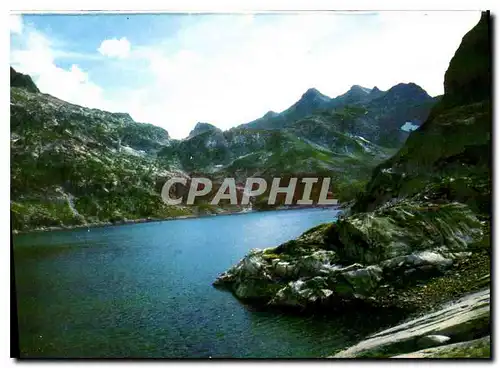 Cartes postales Le Lac d'Artouste superficie 75 hectares