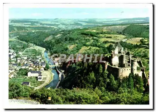 Moderne Karte Vianden Vue generale et Chateau