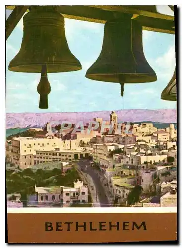 Moderne Karte Bethlehem Vue partielle L'etoile