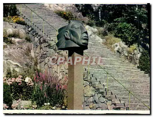 Moderne Karte The Indian head for the peace monument in St Paul Minnesota