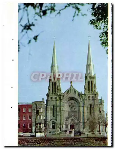 Moderne Karte La Basilique Quebec Canada