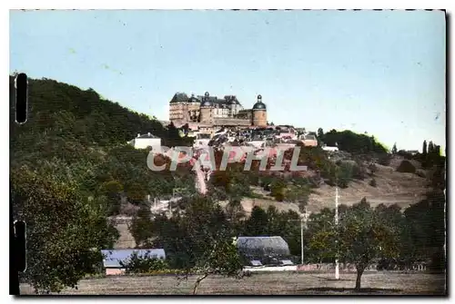 Moderne Karte Hautefort Un des Chateaux les plus importants de France