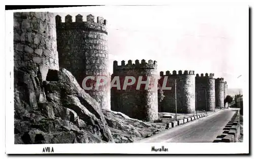 Cartes postales moderne Avila Murallas