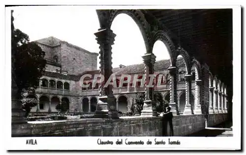 Cartes postales moderne Avila Claudro del Convente de Santo Tomas