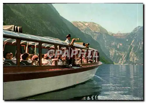 Cartes postales moderne Echoblasen am Konigssee