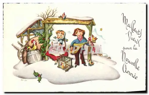 Cartes postales moderne Meilleurs Voeux pour la Nouvelle Annee