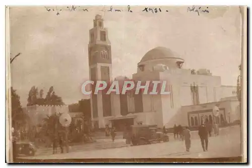 Photo Paris Exposition coloniale 1931 Algerie