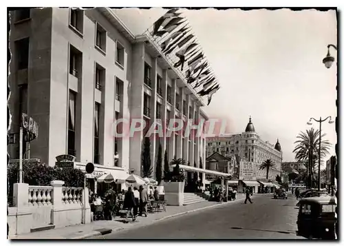 Cartes postales moderne Cannes Le Palais du Festival la Croisette et les grands hotels