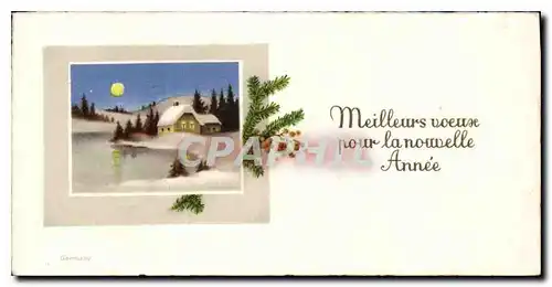 Cartes postales moderne Meilleurs voeux pour la nouvelle Annee
